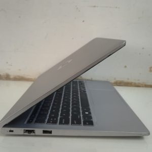 HP ProBook 440 G8 laptop open side angle view